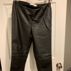 Free People Faux Leather Pants Size 2